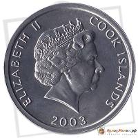 () Монета Острова Кука 2003 год ""   AU